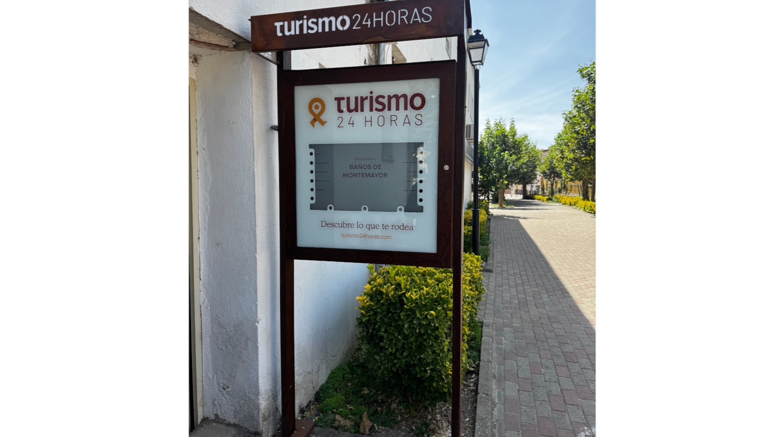 Instalación Turismo24horas en Baños de Montemayor, Cáceres