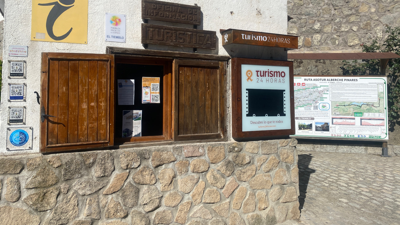 Instalación Turismo24horas en El Tiemblo, Ávila
