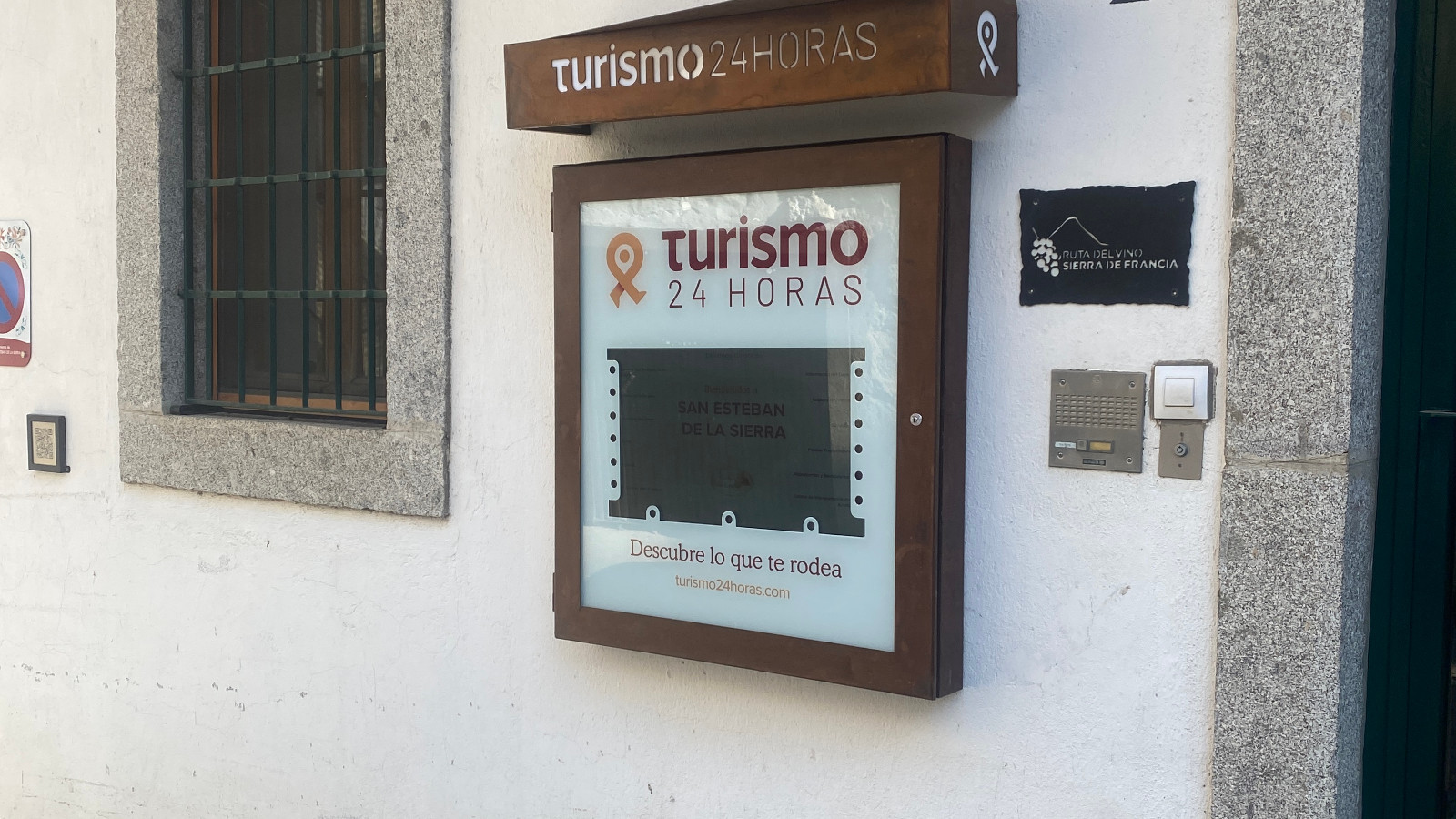 Instalación Turismo24horas en San Esteban de la Sierra, Salamanca